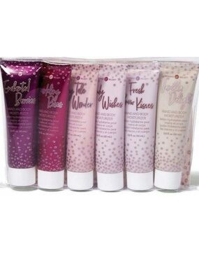 Beyond Belief 6 Pc Hand & Body Moisturizer Gift Set NEW Sealed